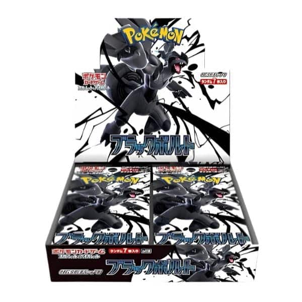 Black Bolt Caja Pokemon TCG Japonés