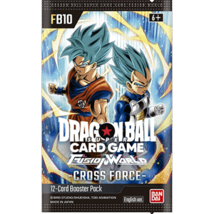 Dragon Ball Super Card Game Fusion World FB-10 Cross Force | Booster Box Display (24 Sobres) Inglés – Preventa