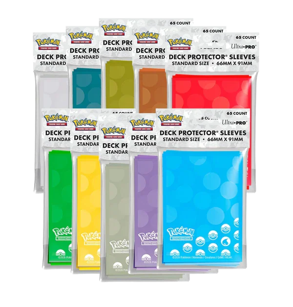Ultra PRO Pokémon Deck Protector Energy | Fundas 65 unidades