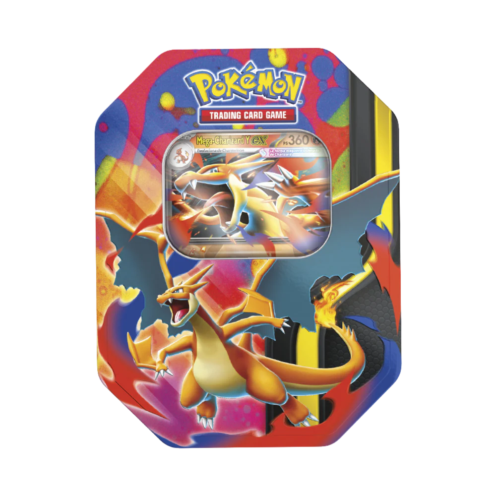 Pokémon TCG | Lata Mega Charizard X & Y EX (Inglés) - Imagen 3