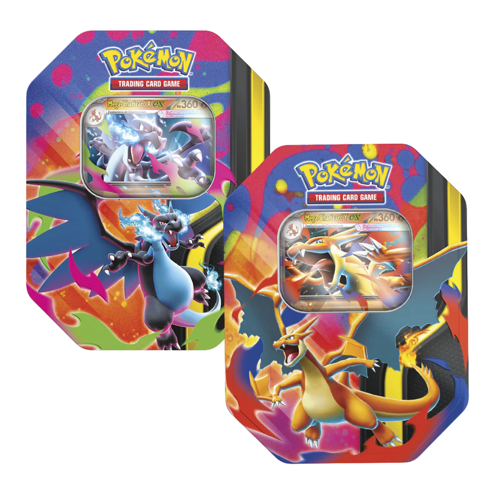 Pokémon TCG | Lata Mega Charizard X & Y EX (Inglés)