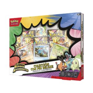 Pokémon TCG: Héroes Ascendentes | Colección Primeros Compañeros Deluxe con Pin (Español)