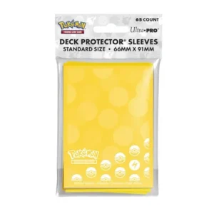 Ultra PRO Pokémon Deck Protector Energy Lightning | Fundas (65 unidades)