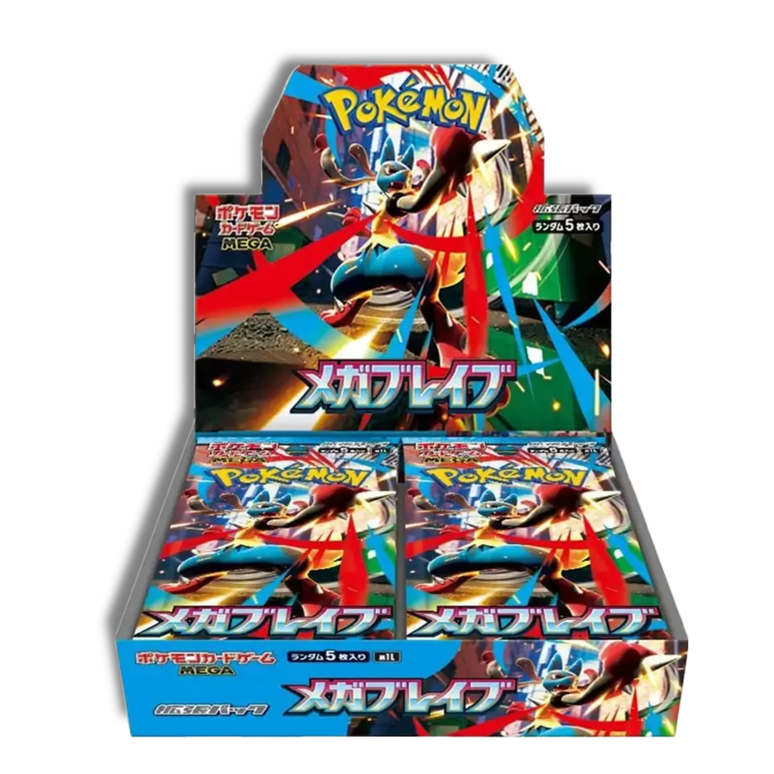 Pokémon M1L Mega Brave | Caja de Sobres (Japonés)