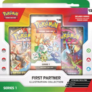 Pokémon TCG First Partner Illustration Collection Serie 1 (Inglés)