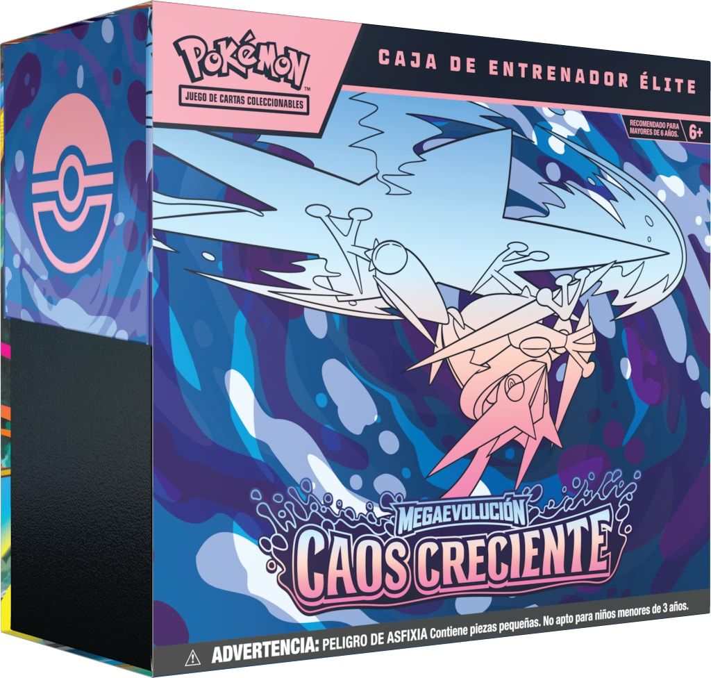 Pokémon TCG: Caos Creciente | Caja de Entrenador Élite ETB (Español) – Preventa