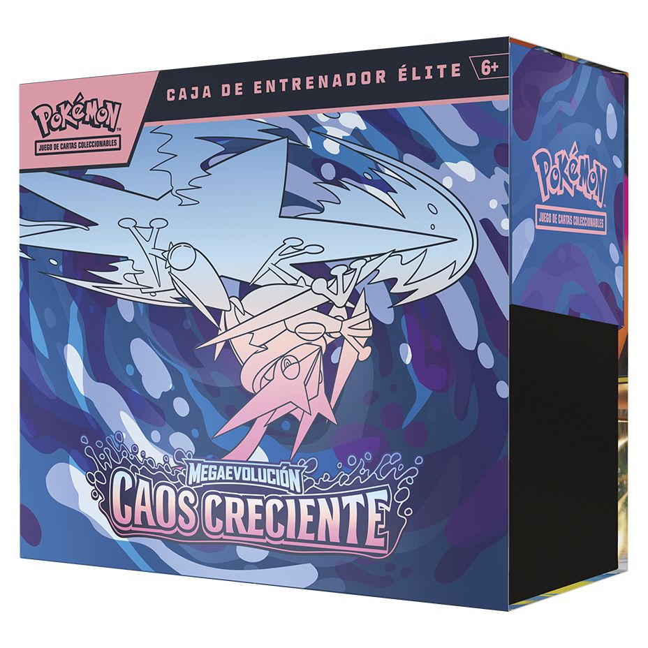 Pokémon TCG: Caos Creciente | Caja de Entrenador Élite ETB (Español) – Preventa - Imagen 2