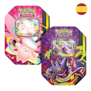 Pokémon TCG: Lata Mega Moonlit Gengar ex / Clefable ex (Español)
