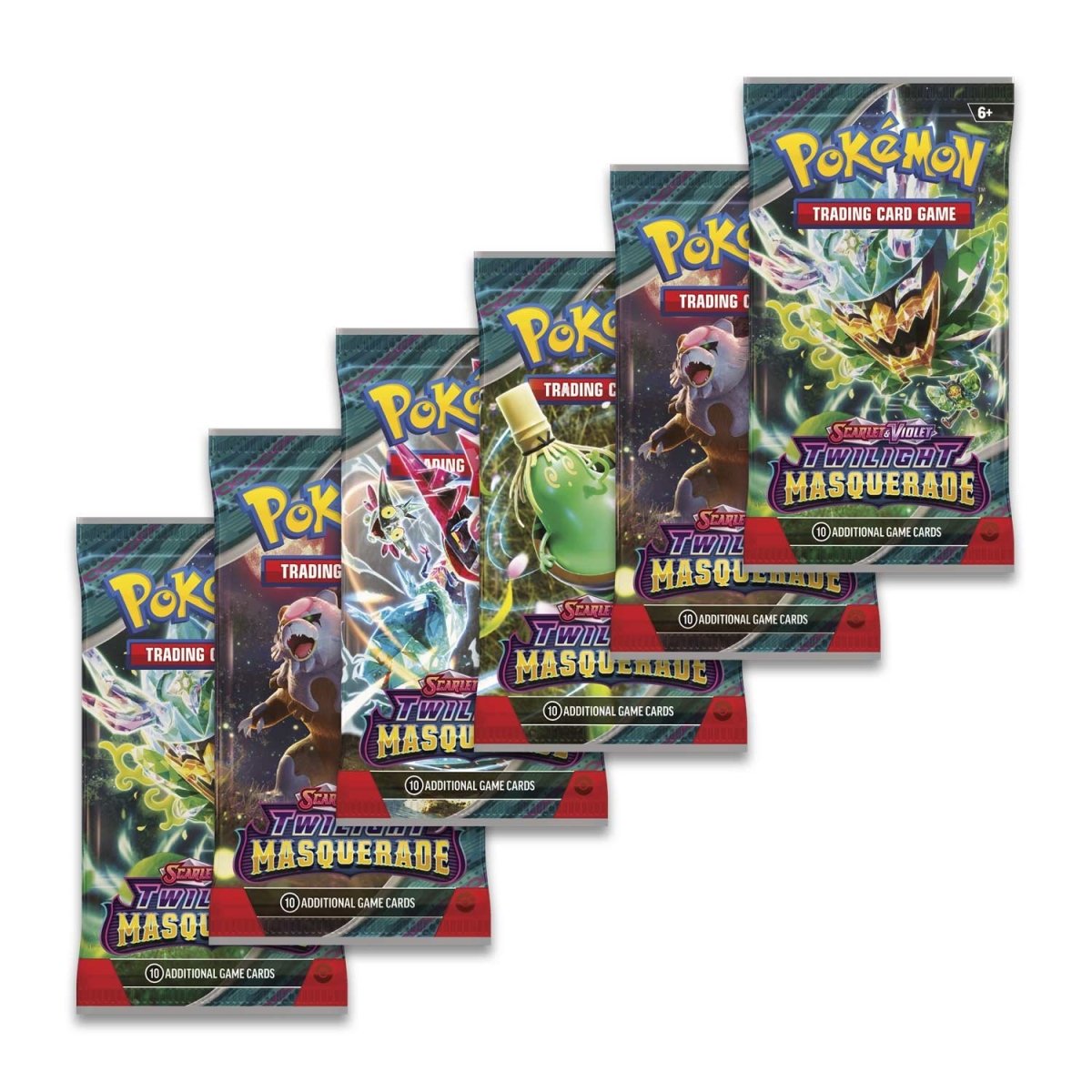 Pokémon TCG: Mascarada Crepuscular | Booster Bundle 6 Sobres (Español) - Imagen 2