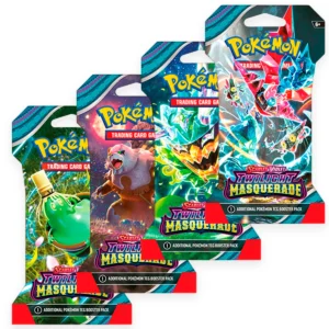 Pokémon TCG: Mascarada Crepuscular | Sleeved Booster Pack (Español)