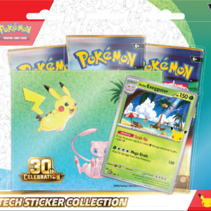 Pokémon TCG: Celebración 30.º Aniversario | Tech Sticker Collection (Español)