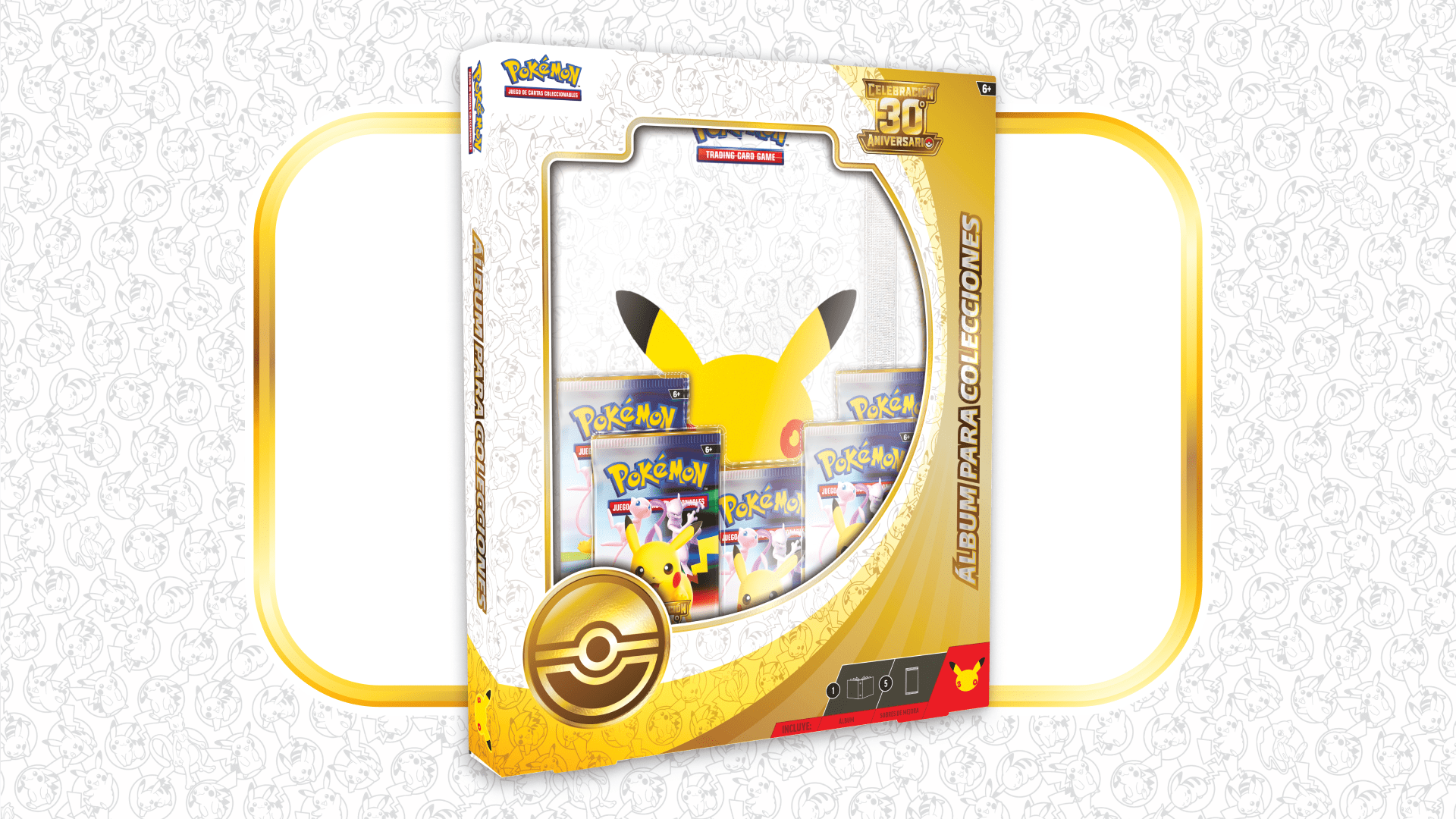 Pokémon TCG: Celebración 30.º Aniversario | Binder Collection (Español) - Imagen 4