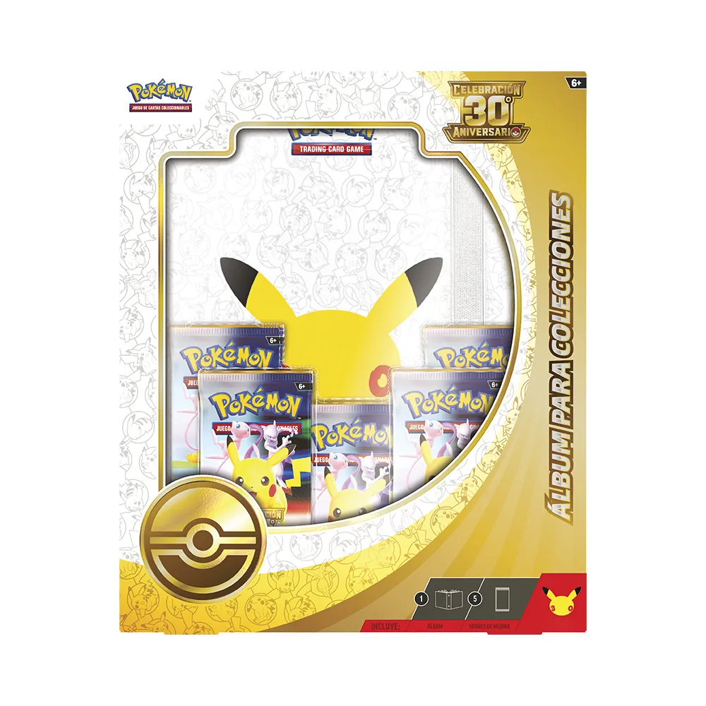 Pokémon TCG: Celebración 30.º Aniversario | Binder Collection (Español)