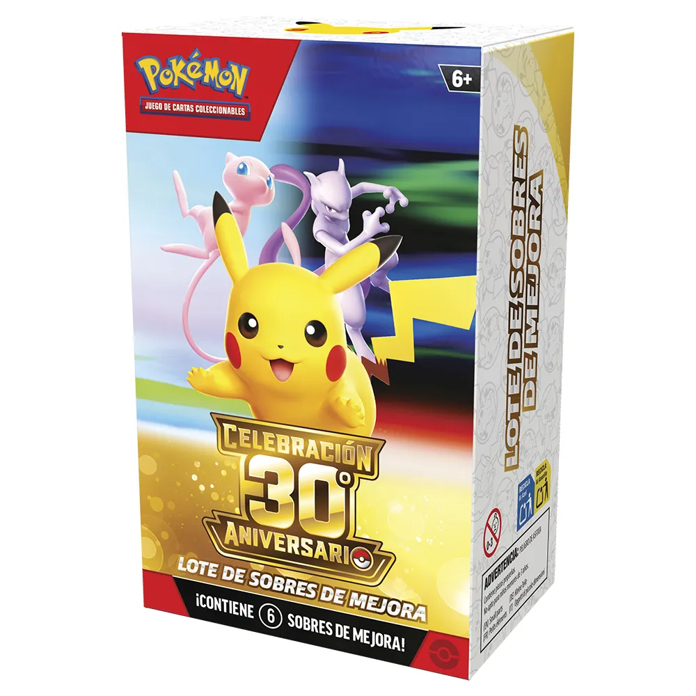 Pokémon TCG: Celebración 30.º Aniversario | Booster Bundle 6 Sobres (Español)