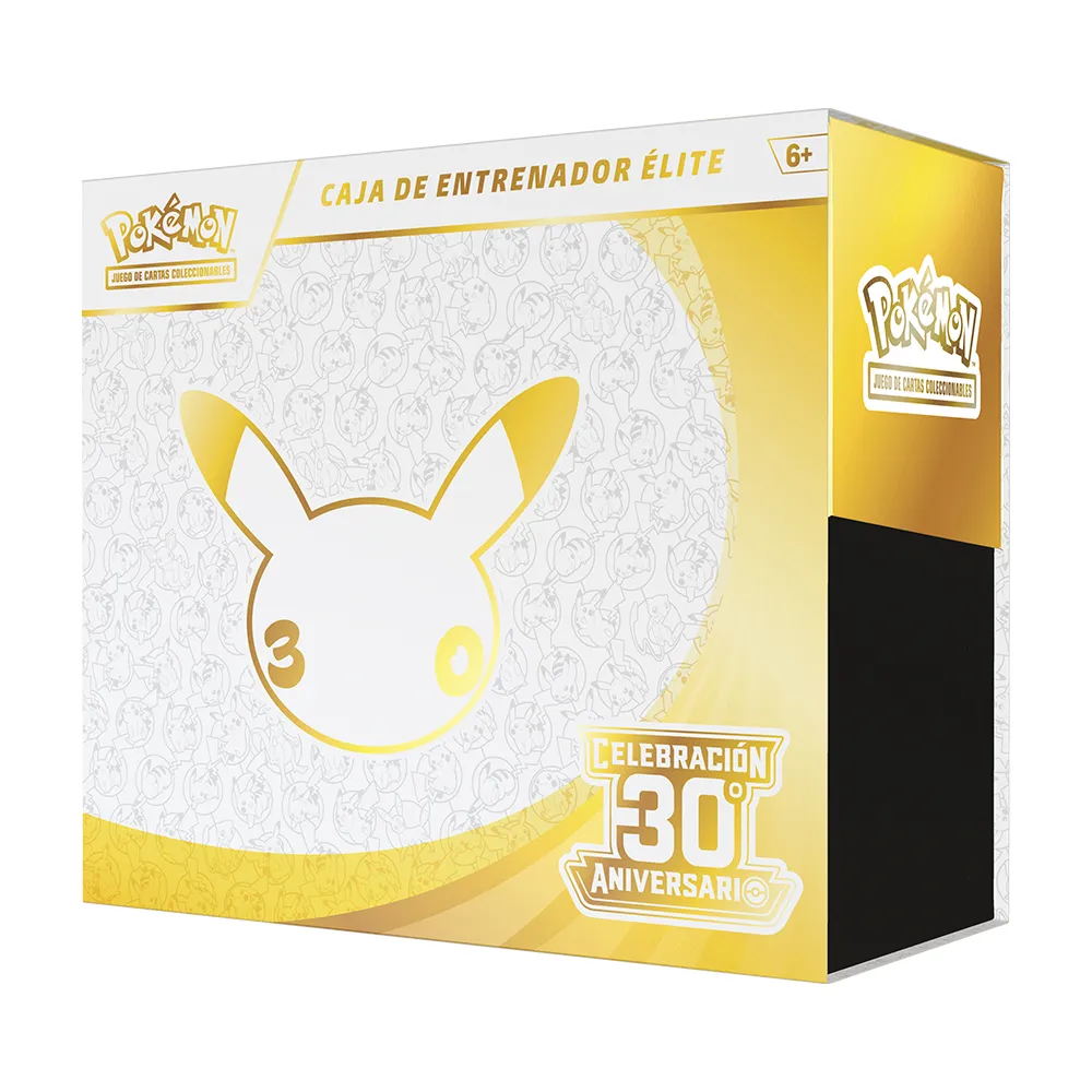 Pokémon TCG: Celebración 30.º Aniversario | Caja de Entrenador Élite ETB (Español)
